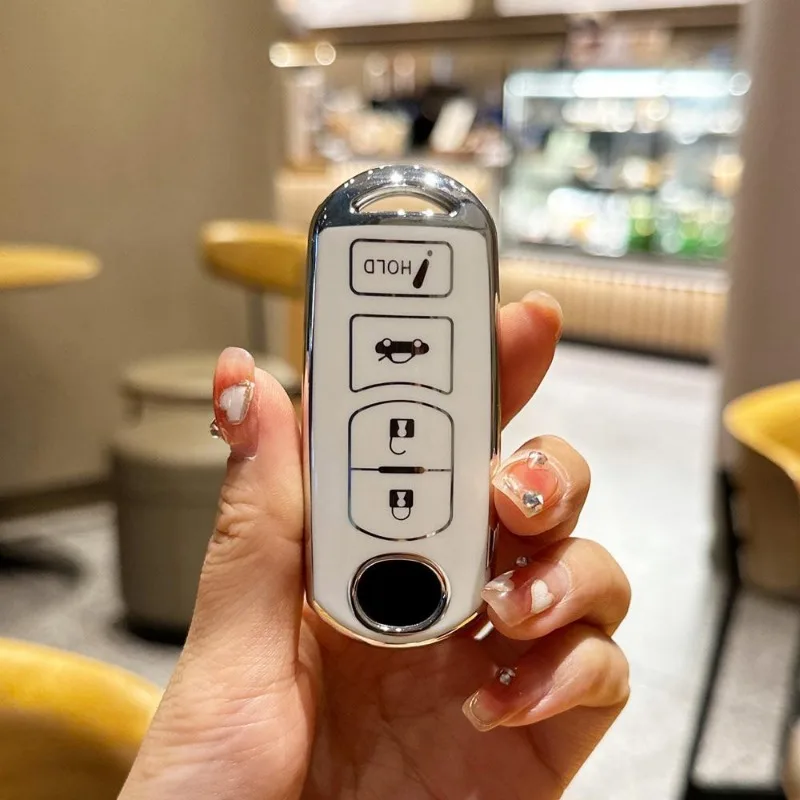 لمازدا 2 3 6 Atenza Axela Demio CX-5 CX5 CX-3 CX7 CX-9 2015 2016 2017 2018 2019 اكسسوارات بولي TPU سيارة مفتاح بعيد غطاء #2