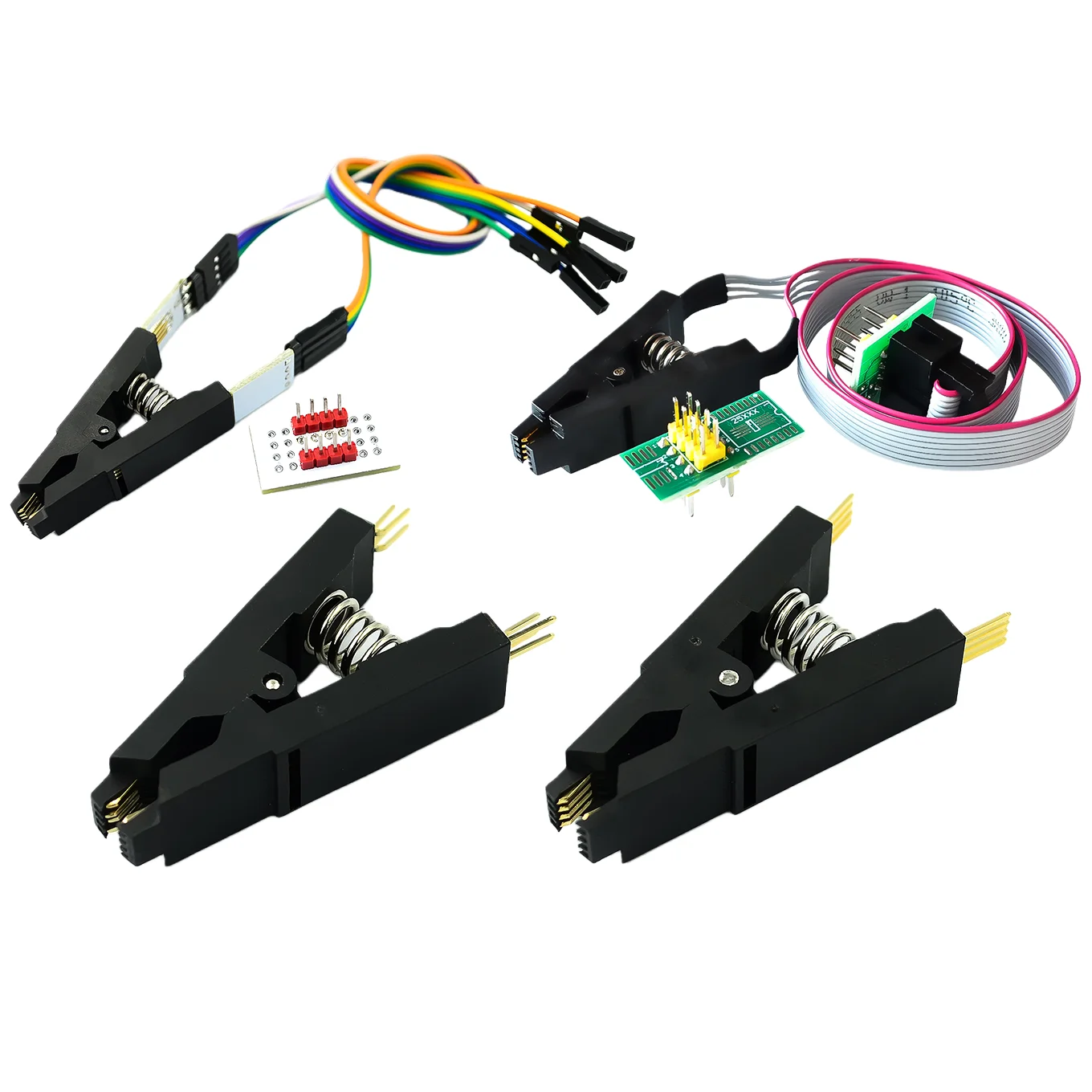 Test clip SOP8 eight-pin BIOS clip, universal clip for wide and narrow bodies, adapter clip, programming chip clip