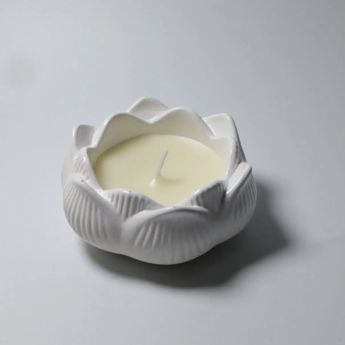 Lotus Silicone Candle Holder Mold DIY Gypsum Concrete Candlestick Storage Box Mould Succulent Flower Pot Home Decor Supplie Tool