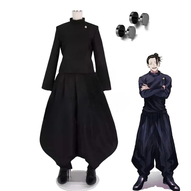 

Geto Suguru Cosplay Anime Jujutsu Kaisen Cosplay Adult Mens Shirt Pants Wig High School Halloween Uniform Full Set 2026