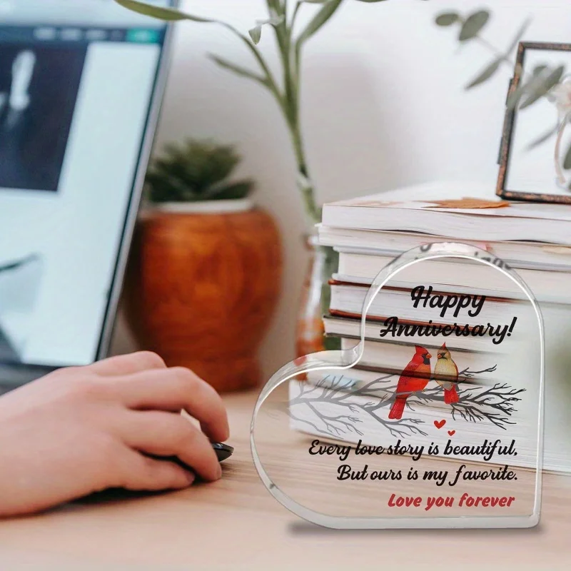 تذكار على شكل قلب للذكرى السنوية - هدية رومانسية مع أدوات التصوير الفوتوغرافي #4