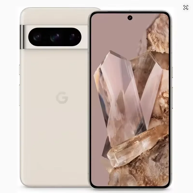 هاتف Google Pixel 8 Pro 128G ROM 5G 8pro يفتح 6.7 بوصة Google Tensor G3 12GB RAM 50MP ومزدوج 48MP ثلاثي