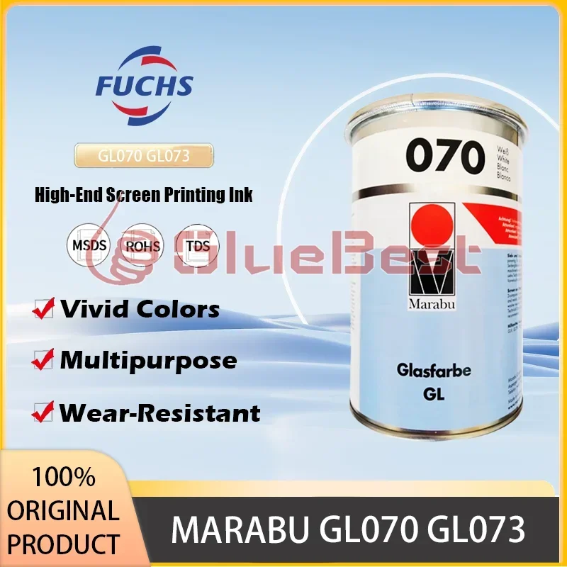 Marabu GL070 GL073 High Quality High-End Metal and Glass Ink for Durable and Premium Printing Applications Original Product