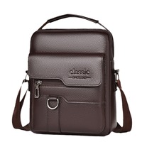Men's Business Duty Single Shoulder Crossbody Bag Large Capacity Wearable Men's Tote Shoulder Bag