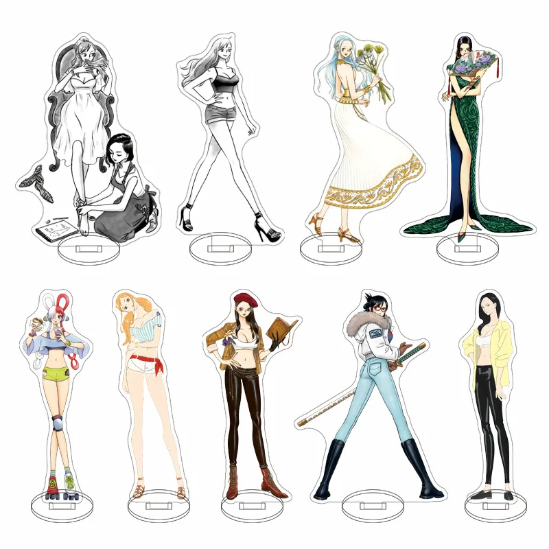 

One Piece Heroines Acrylic Anime Stand Model Plate Decoration Desk Figure Display Fans Couple Gift Cartoon Creativity Products