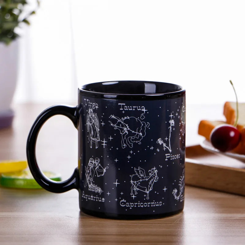 Taza personalizada de 380ml para parejas, taza de café y leche, regalo de cumpleaños para jugadores