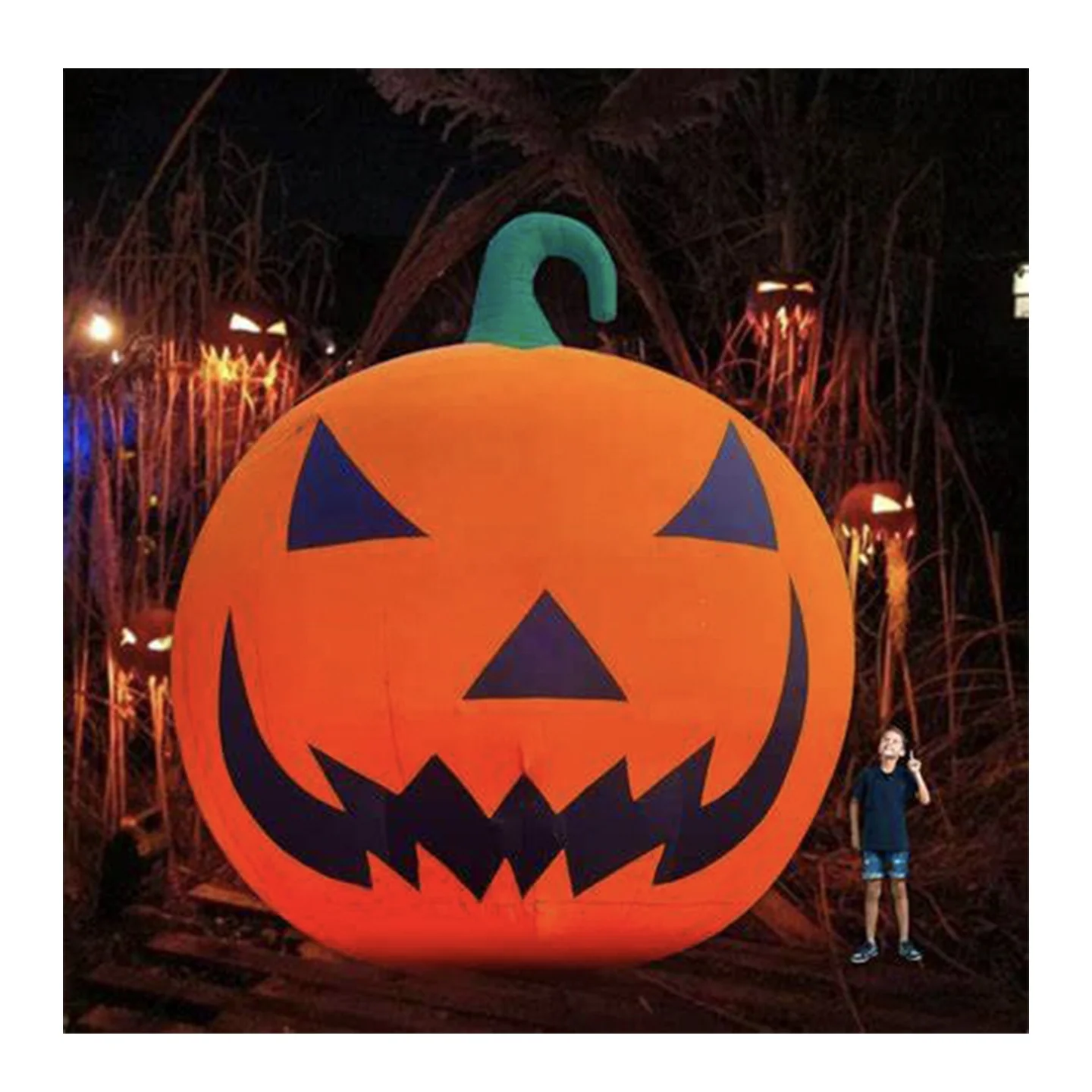 

wholesale price 2024 Custom giant halloween inflatable scary pumpkin ghost