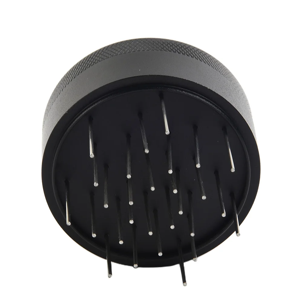Coffee Distributor Coffee Needle Tamper 19-pin Adjustable Bar Baristal Powder Black Cafe Supplies Kitchen  Coffee
