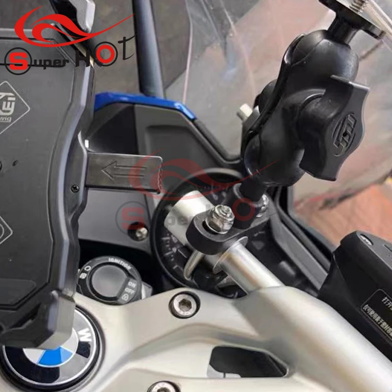 For BMW K1600B K1600GA R1200RS R1250RS K 1600B 1600GA R 1200RS 1250RS Accessories Phone Navigation Stand Handle Extension Rod