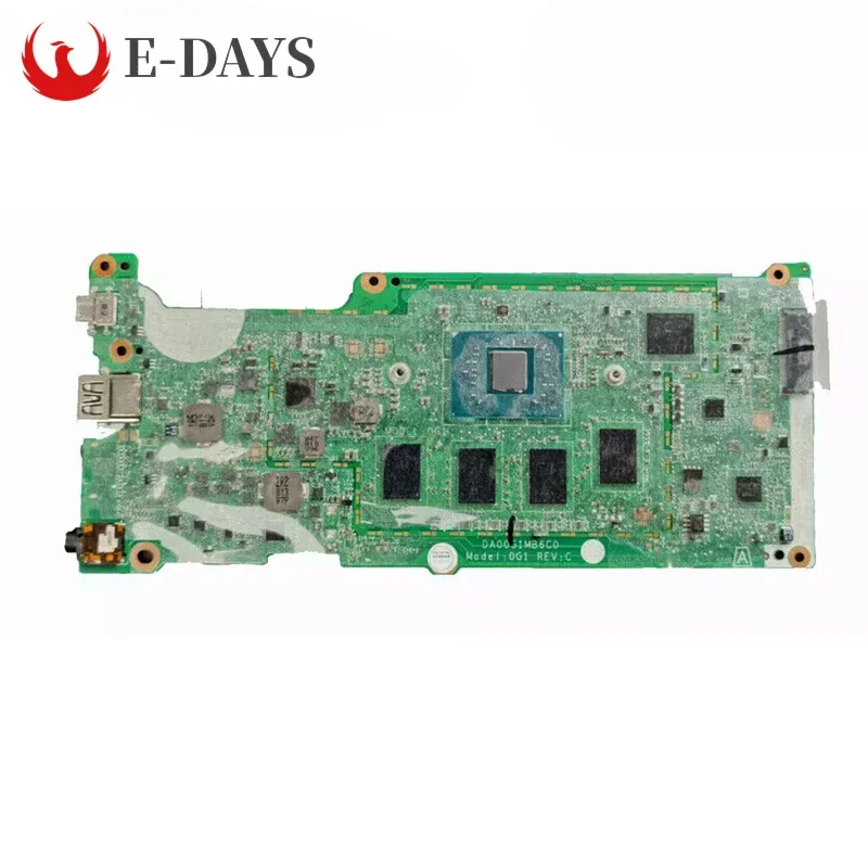 For HP Chromebook 14 G5 Chromebook 11 G6 Laptop Motherboard DA00G1MB6C0 Notebook Mainboard With N3350 32GB EMMC 4GB RAM UMAhigh