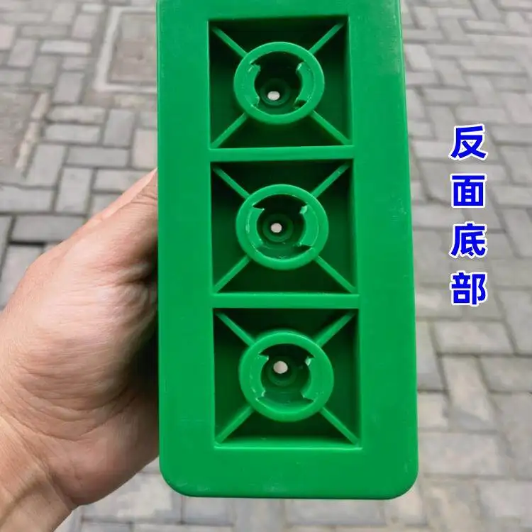 Plastic 50*50*50mm Plastic Concrete Cube Test Mould Brick Concrete Block test mold