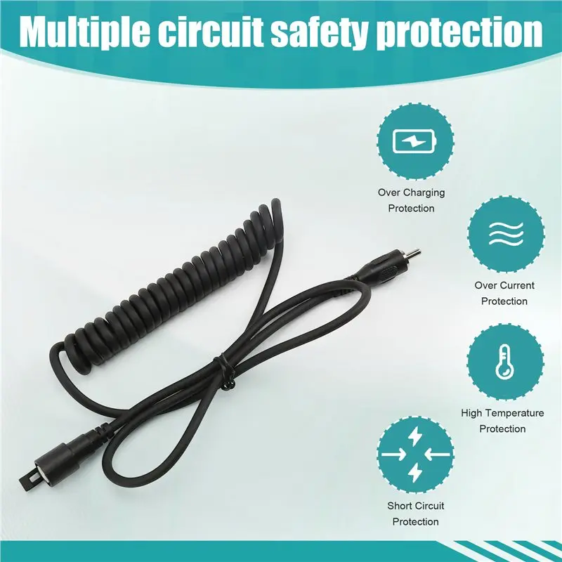 【A43M】Anti-Fog Visor For Heating Film Compatible RCA Male To Female Cable, RCA Female To Ring Terminal Cold-Resistant