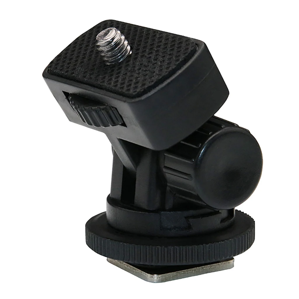 Kunststoff Hot Cold Schuh Basis Halterung Einstellbare Abschließbare 1/4 Schraube Adapter für DLSR Kamera Käfig Rig Monitor Flash Füllen Licht Halterung – Detail 7