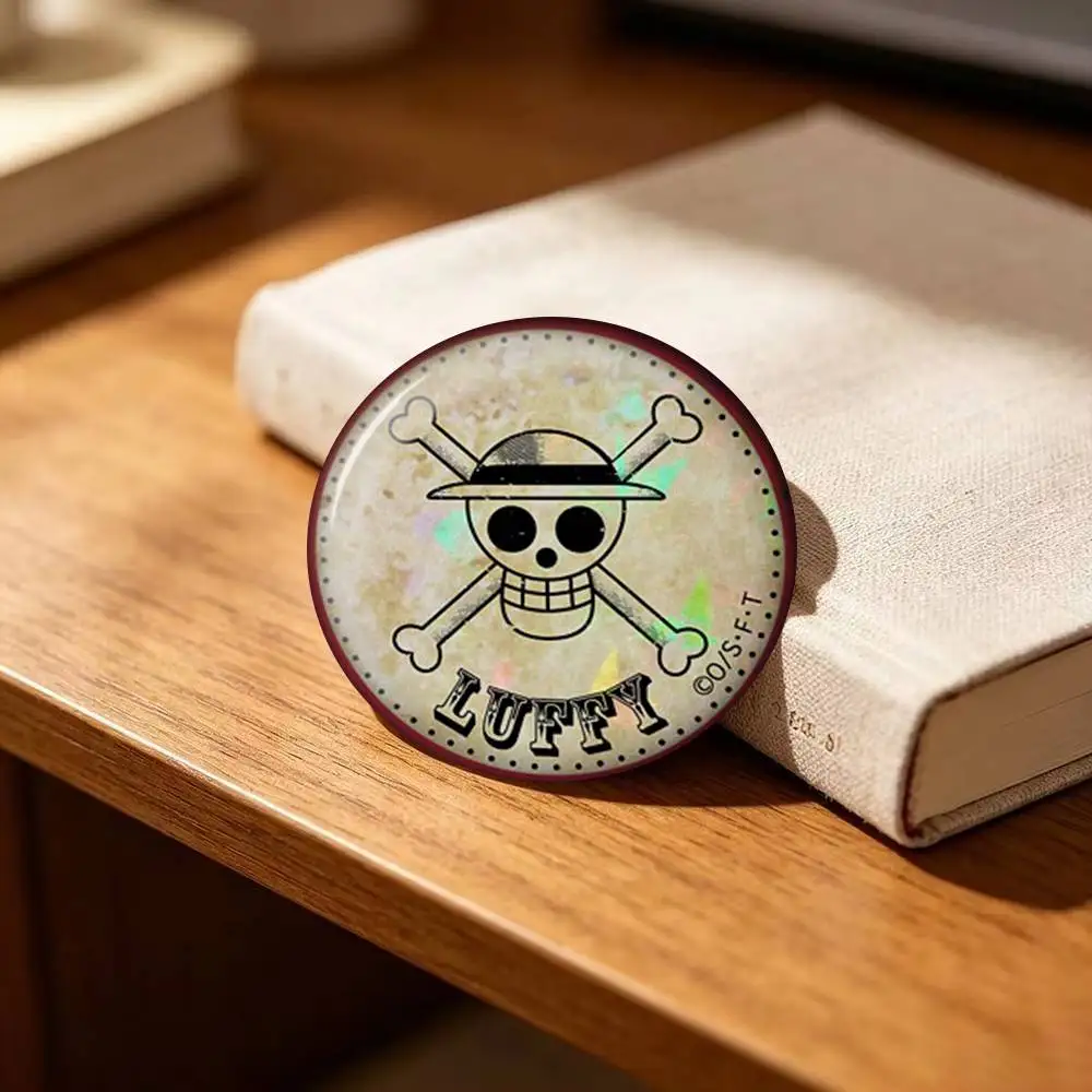 ONE PIECE Anime logo   Cute Series Pins Funny Badge Interesting Cartoon Animals Brooches Backpack Clothes Gift Accessory