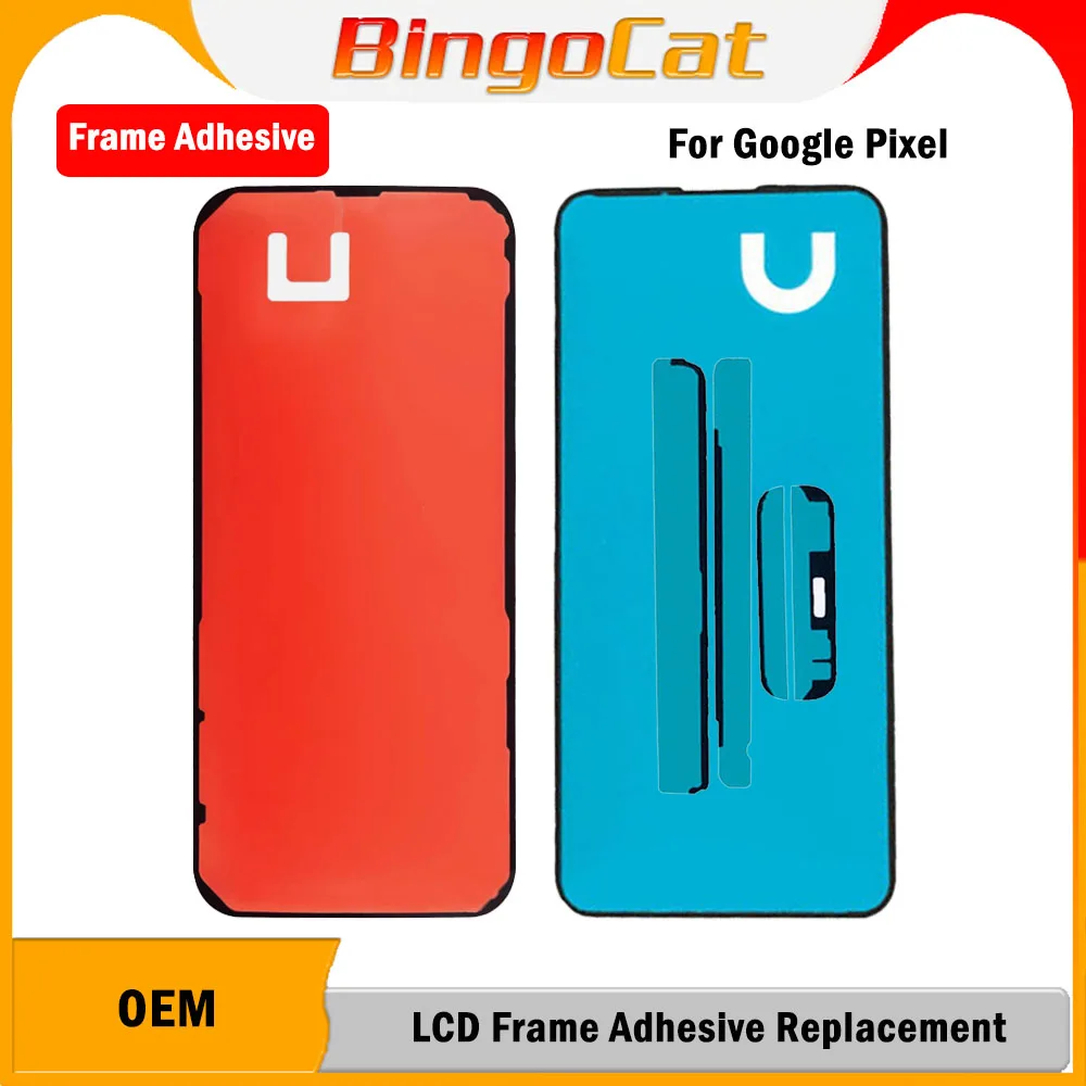 

NOVECEL 10 шт. для Google Pixel 9 9A 9Pro 7 Pro 7A 7Pro 8 Pro 8Pro 8A 4XL 3XL 4 Клей для переднего ЖК-дисплея Клейкая лента Клей