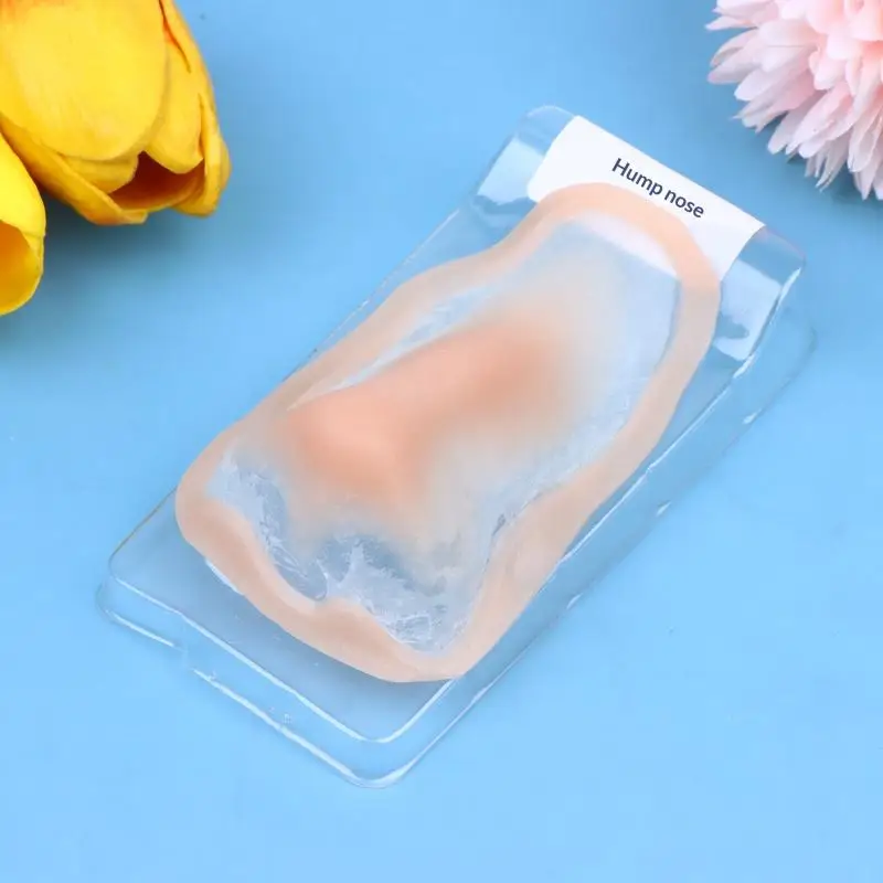 Silikon-Kunstnase Professionelles Make-up Spezialeffekte Hautfreundlich Natürlich Wiederverwendbare Kunstnase Cosplay Bühnen-Make-up Gesichtsprothese – Detail 6