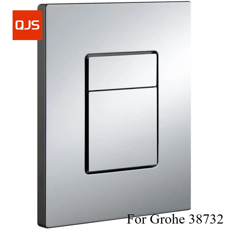 

Двойная заподлицо для Grohe, 38732000, приводная пластина Skate Cosmopolitan, классический размер, матовый хром, 156*197*12 мм