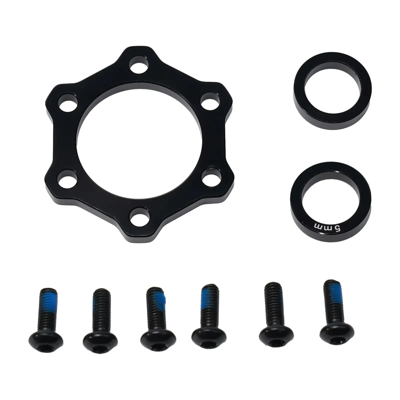 Conversion Kit Boost Hub Adapter Cycling Hubs Practical Road Bike 27g Aluminum Alloy Black Front 15x100mm To 110mm