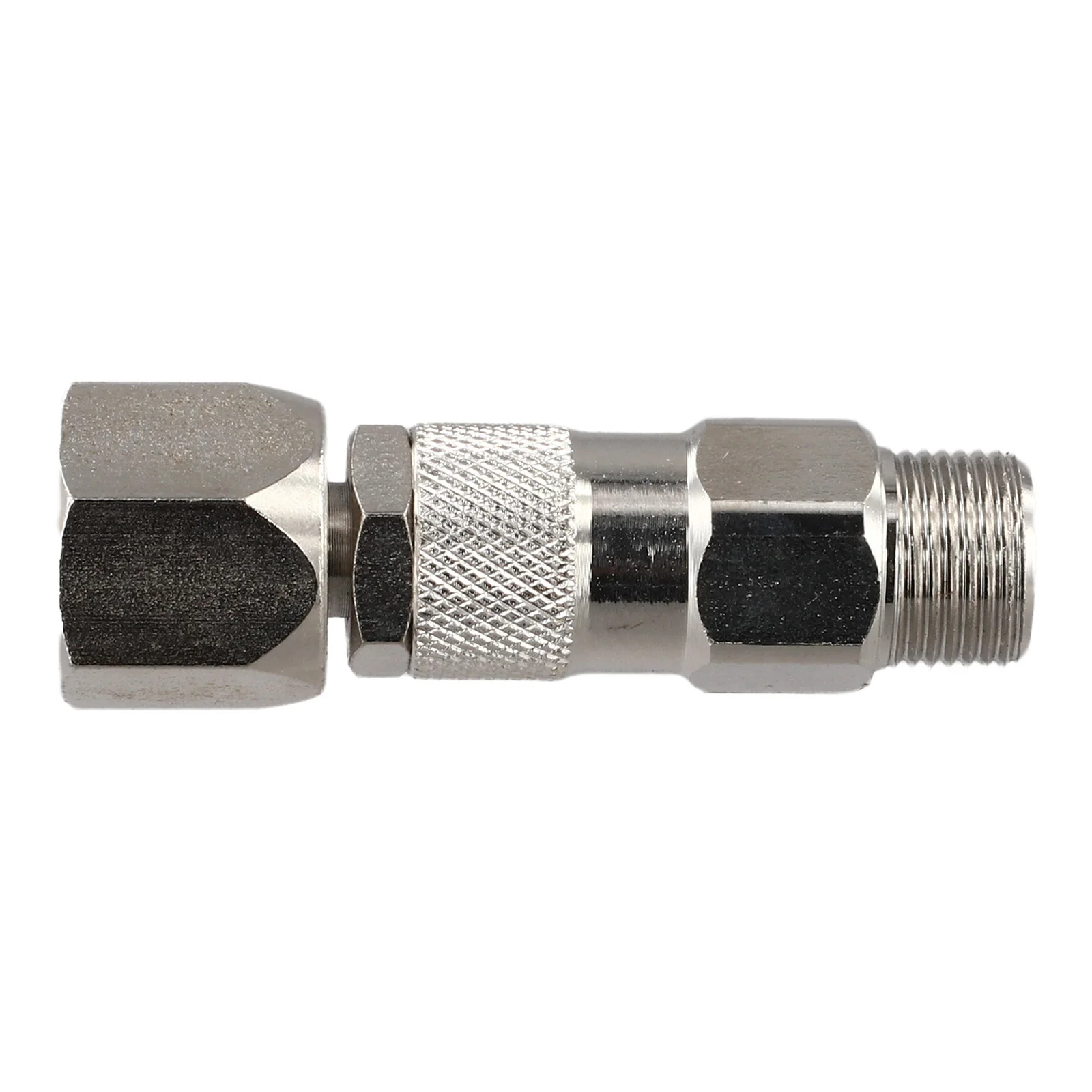 High Pressure Hose Swivel Joint Connector Easy Connection Fatigue-reducing Design Metal Construction Stability For Spraying