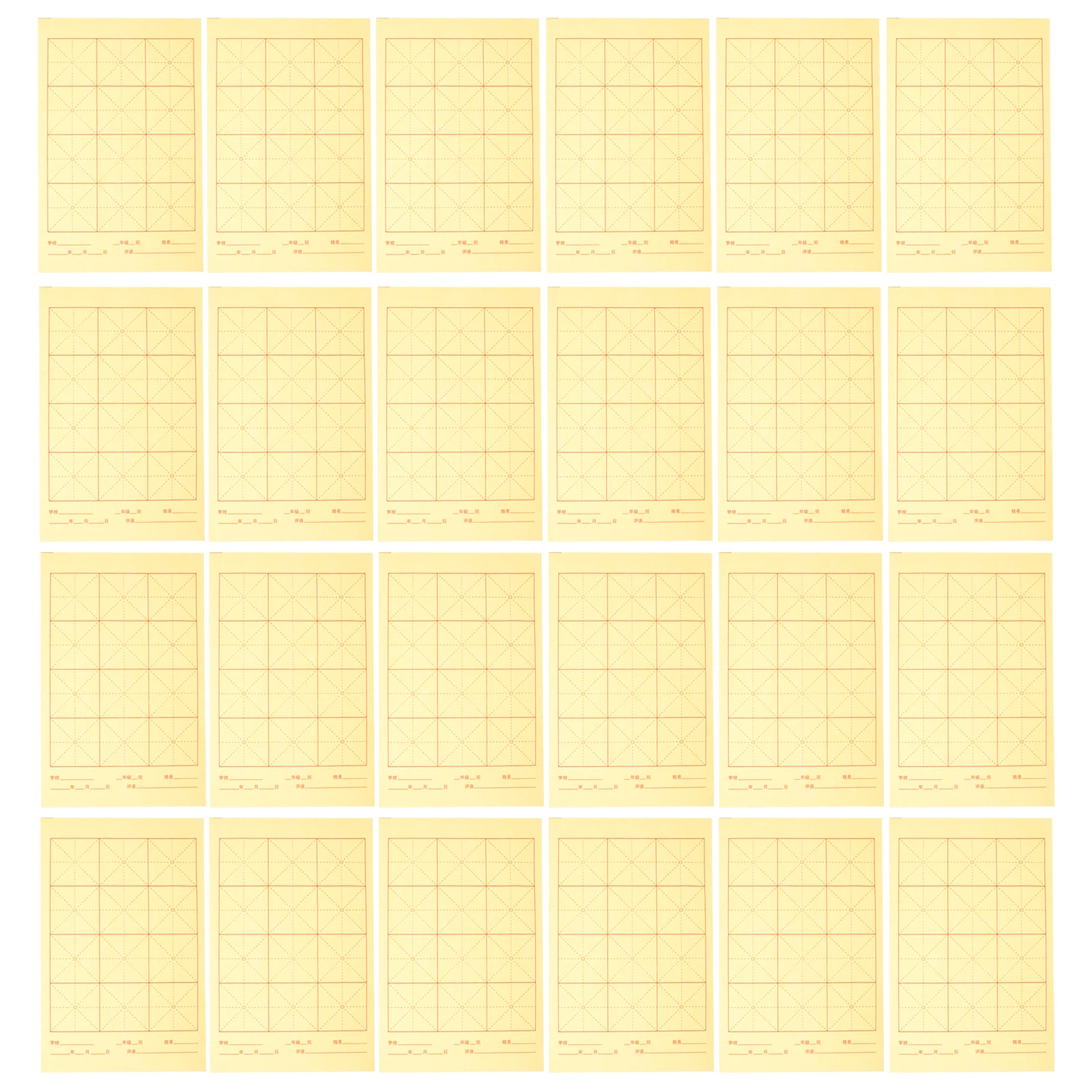 Practice Chinese Sheets Writing Supplies Professional Calligraphy Writing Rice Paper Handwriting Beginners Xuan Art Rice