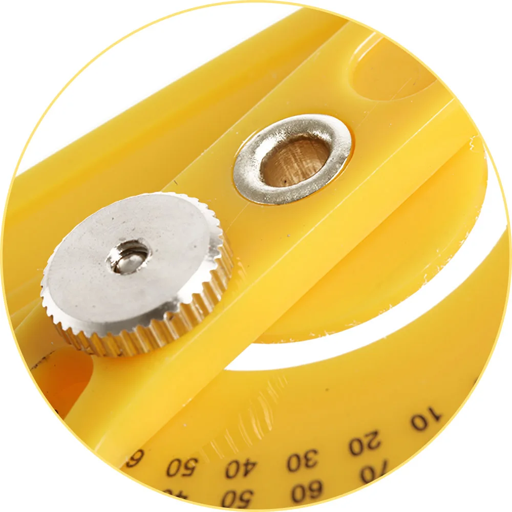 1Pc Nieuwe Nuttig Plastic Gradenboogen Angle Finder Mijter Gauge Arm Houtbewerking Meten Heerser Hand Tool