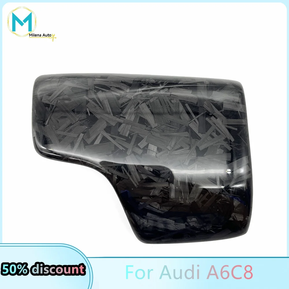 For Audi A6C8 forged carbon handball side cover