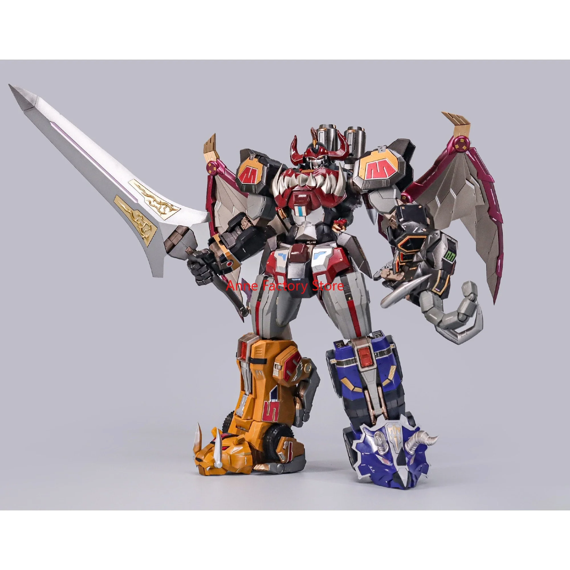 Nuevo Modelo De Rafaga ZL-01 KO FLAMETOYS BEAST LORD Dragon Cesar Megazord Aleación Producto Terminado Modelo Figuras De Acción