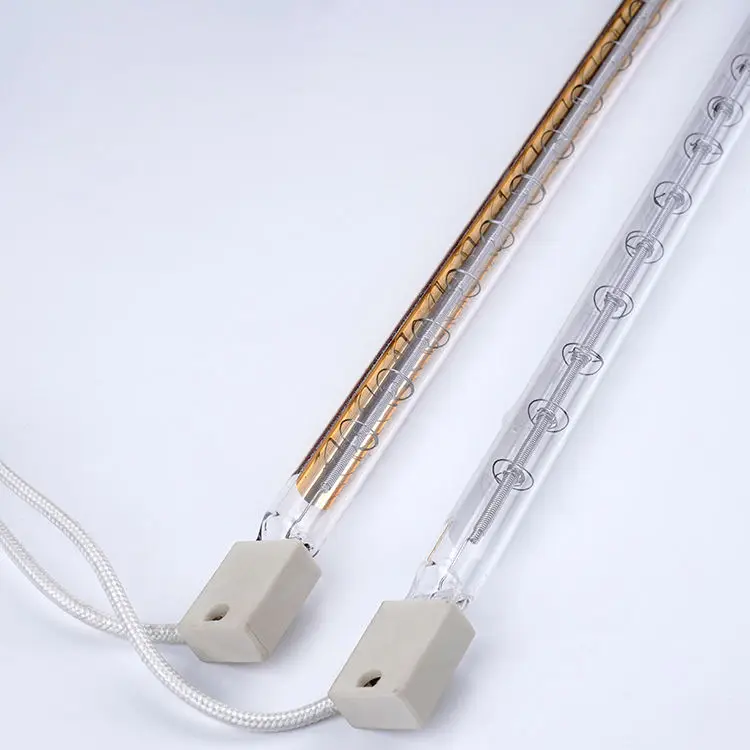 Infrared Heating Lamp For Paint Room Factory Wholesale Quartz Glass Paint Heater Heating Lamp