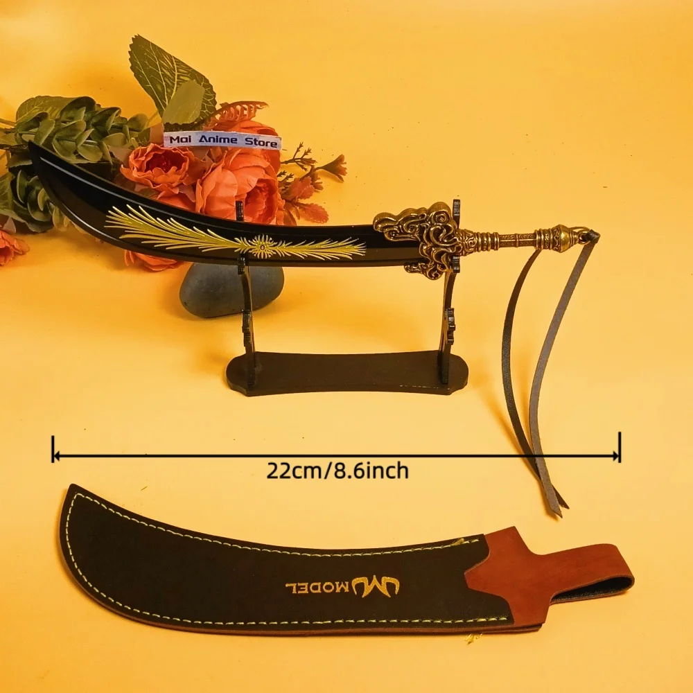 8.6 pollici Metallo Elden Katana Lama Anime Ninja Coltello Acciaio Starscourge Spada Reale Katana Originale Samurai Sabre Unsharp Giocattolo Regalo