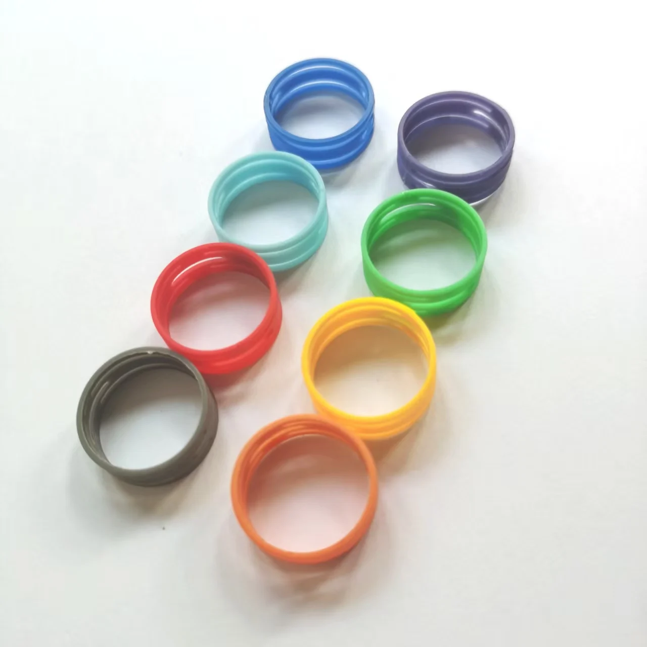 100pcs/lot High quality xlr connector accessories with xlr Color ring for snake cable connectors