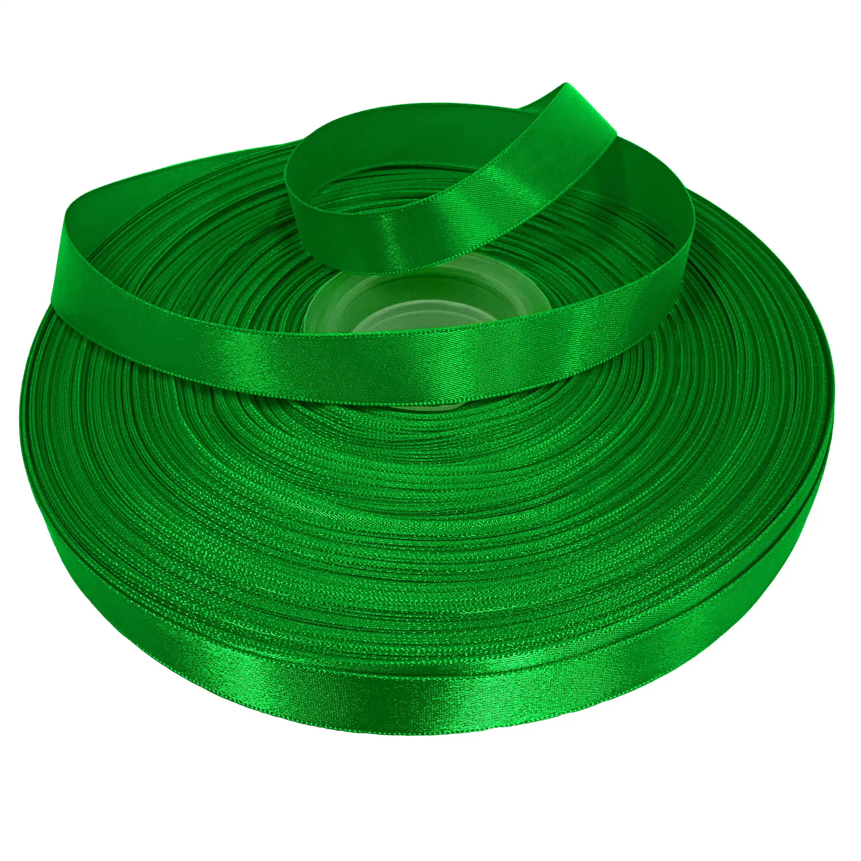 

Emerald Green Single Faced Satin Ribbon, 5/8 X 100 Yards by Gwen Studios