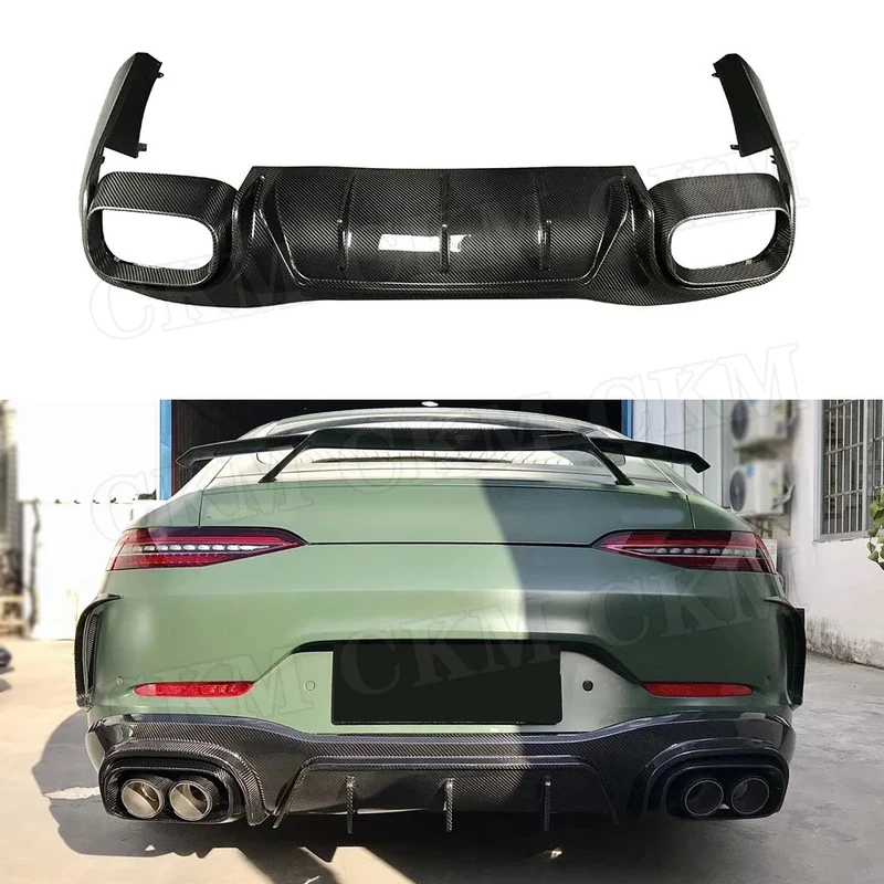 

Prepreg Dry Carbon Rear Lip Diffuser Skid Plate for GT43 GT50 GT53 2019-2023