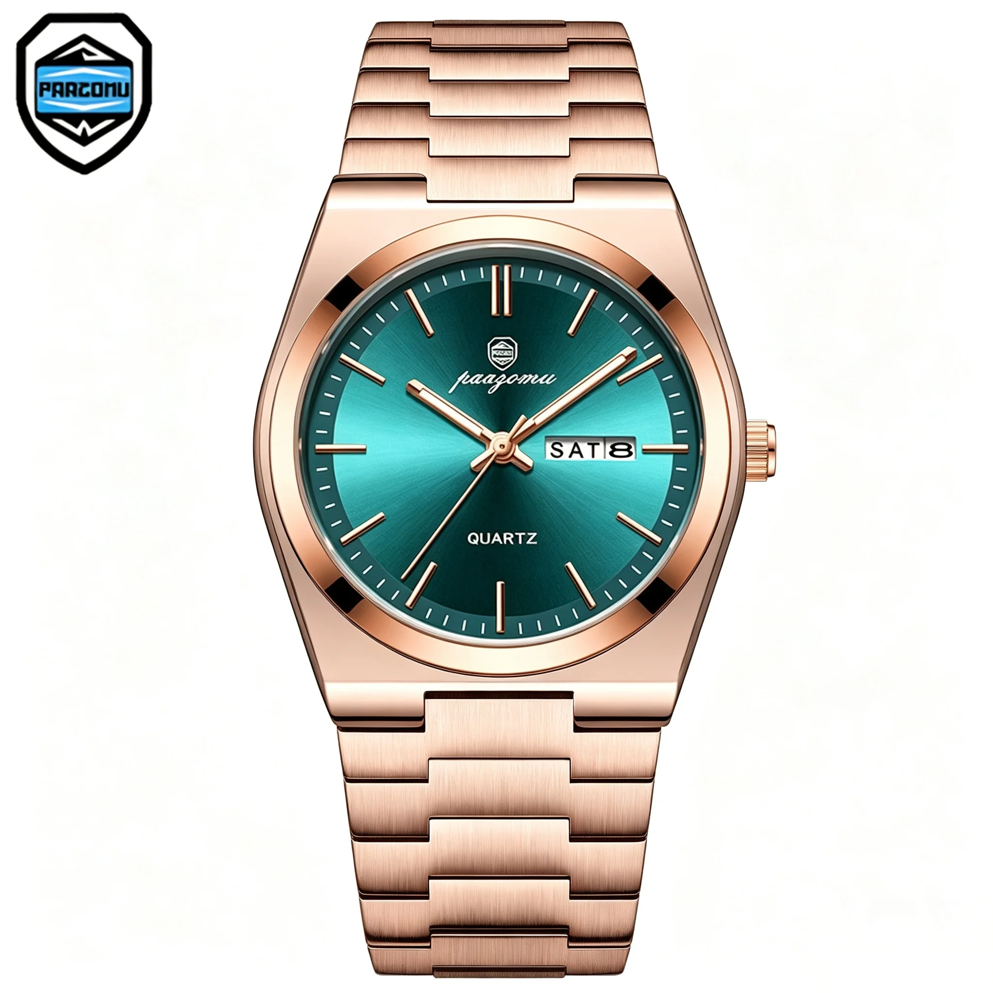 Minimalist Waterproof Quartz Watch, Unisex