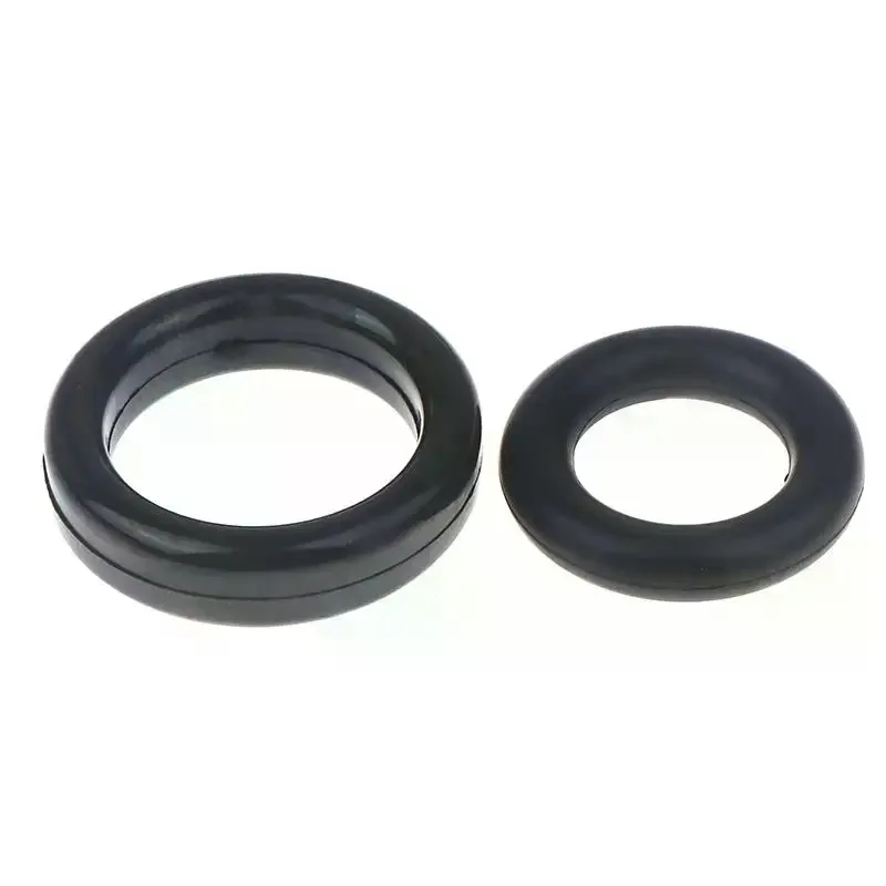 2/4PCS O-Ring Car Universal Muffler Exhaust Hanger Bushing Rubber Bracket Kit Car Exhaust Pipe Support Ring