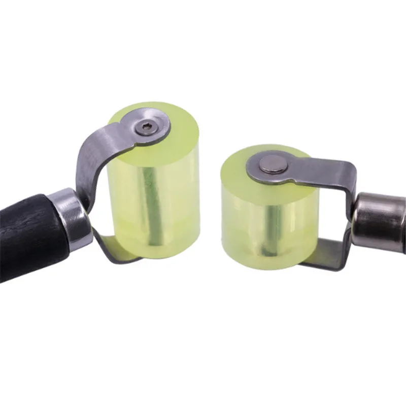 

30/50mm Car Soundproofing Pressure Roller Tool Sound Deadening Tool Application Rubber Roller Black Useful Durable Drop