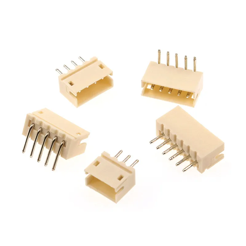 ZH1.5MM Straight/Curved pin socket connector PCB solder board socket 2P/3P/4P5P/6P/7P/8P socket connector terminal