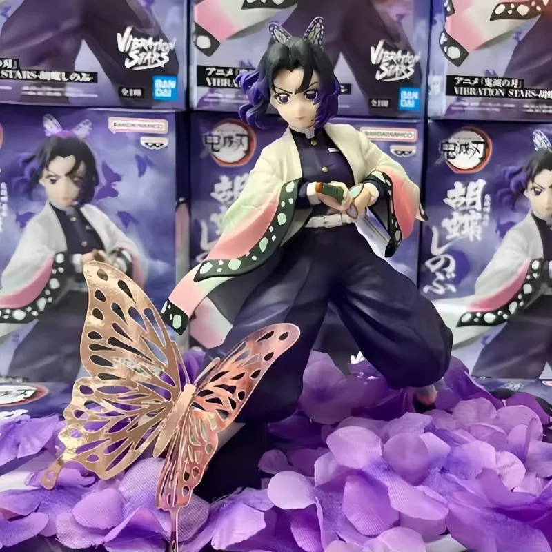 

New In Stock Original Banpresto Demon Slayer Vibration Stars Kochou Shinobu Pvc Anime Figures Action Figure Model Toys Gift