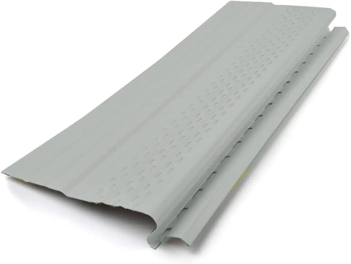 Pro Gutter Guards Leaf Protection 100 Feet Pack Gray A Contractor-Grade Gutter Guard Aluminum Gutter Covers 5 and 6 Inch Gutters