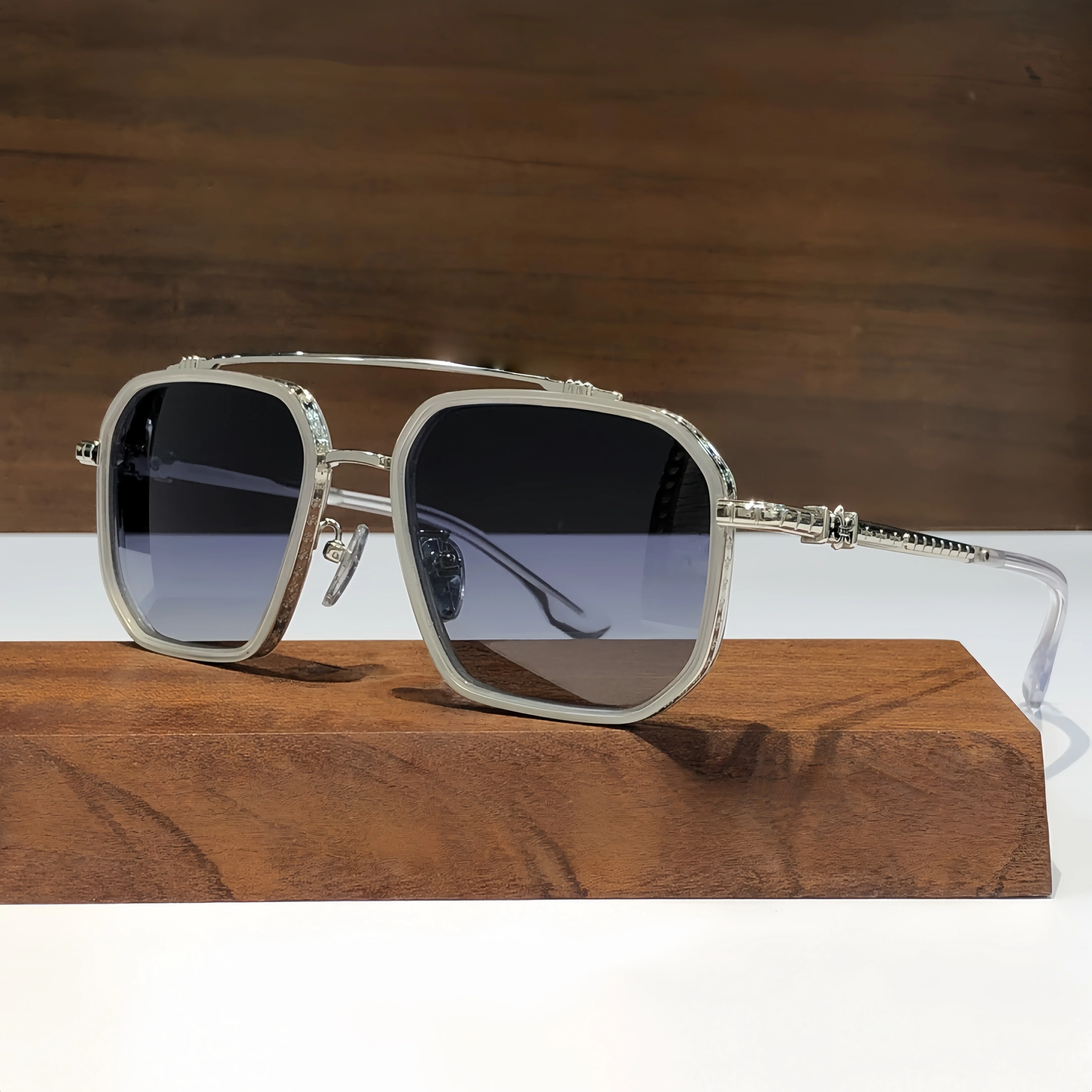 

New Pilot Men's Retro Sunglasses Luxury Brand Outdoor Driving Beach Travel Party UV400 Women's Fashion Sunglasses High Quality
