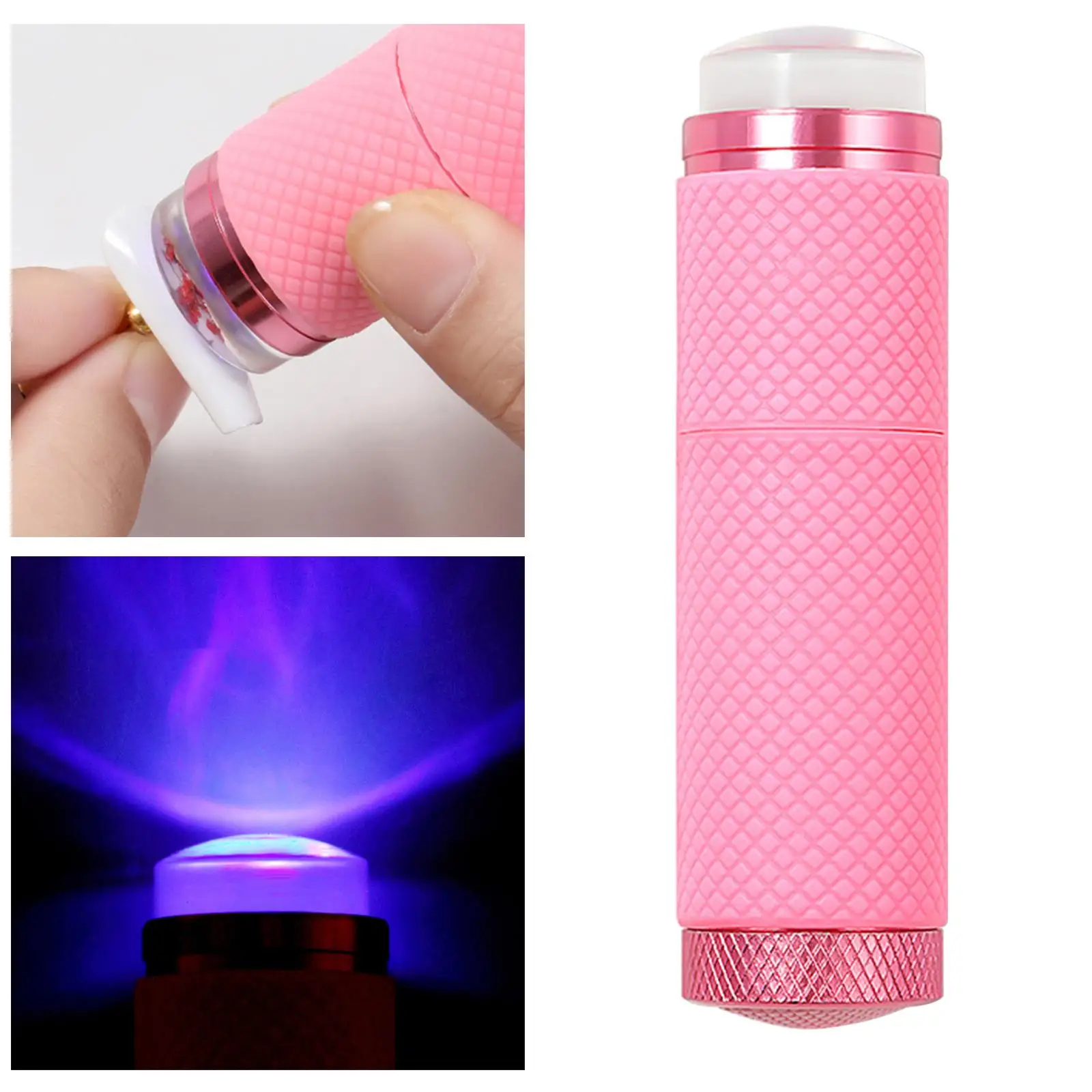 Mini Light for Nails Double Head Portable for Quick Nail Touch-Ups Women