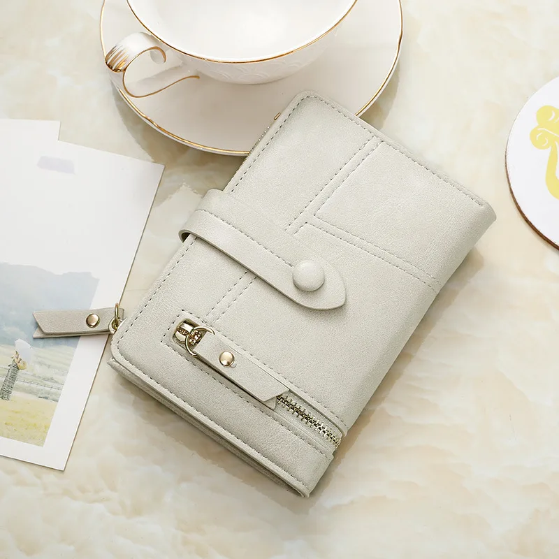 Women's Wallet Short Women Coin Purse Fashion Wallets for Woman Card Holder Small Ladies Wallet Female Hasp Mini Clutch for Girl