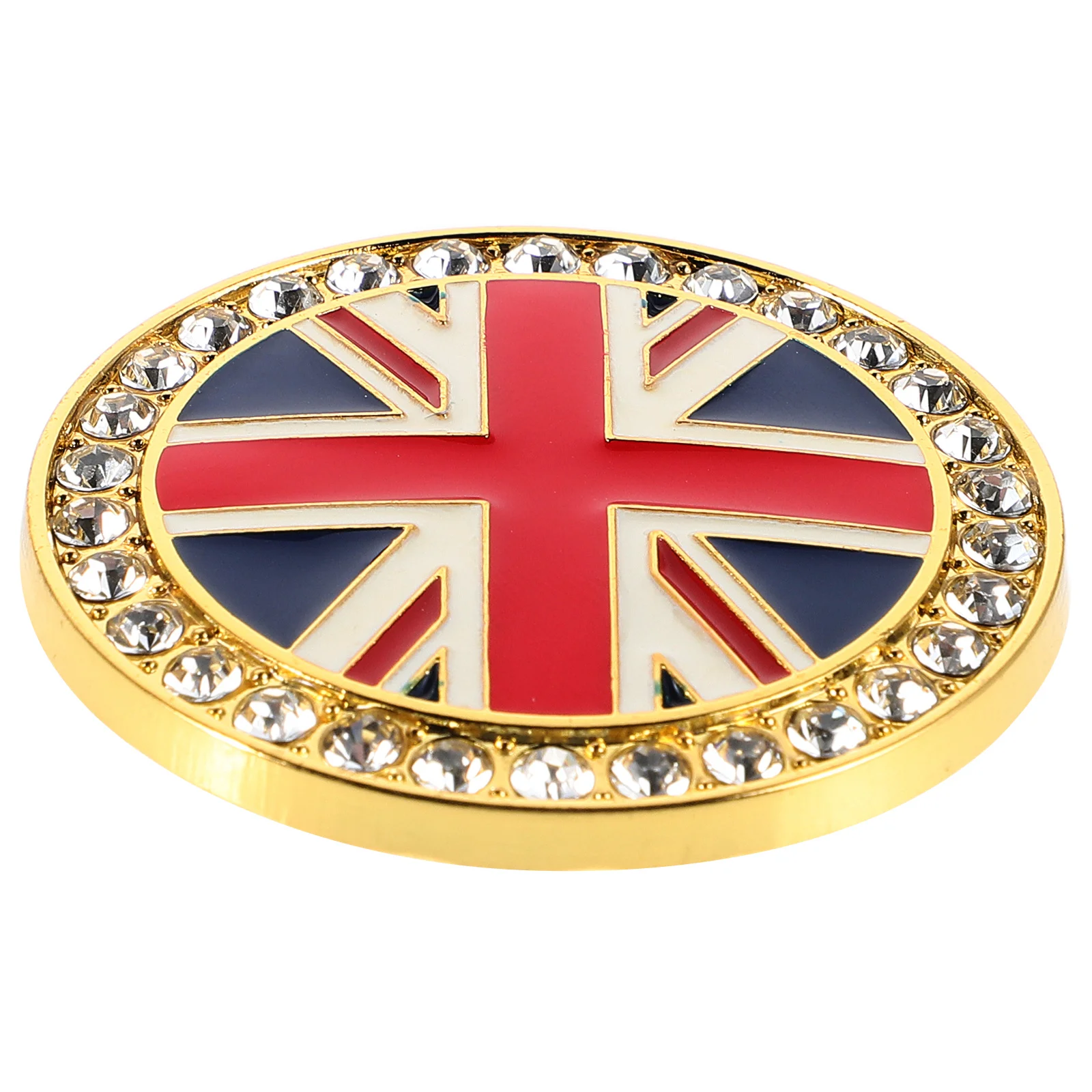 

British Flag Metal Sticker Rhinestone Uk Flag Car Decal Auto Body Badge Car Motorcycle Truck Scratch Protection Metal Sticker