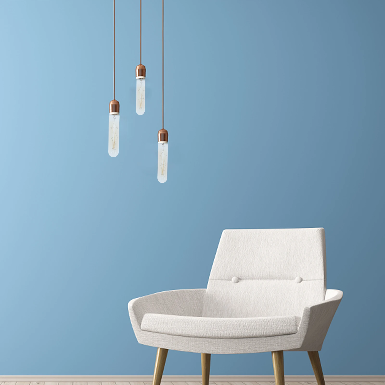 

2Pcs Glass Light Bulbs Vintage E14 2700k Warm Decorative Chandelier Bulbs for Home Bedroom Study Light Bulb
