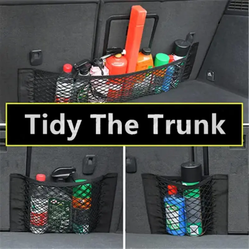 Car Trunk Box Storage Bag Net Sticker per Seat Fr Cupra Leon Ibiza Ateca Geboren E-Racer Alhambra Altea Tarraco Arosa accessori