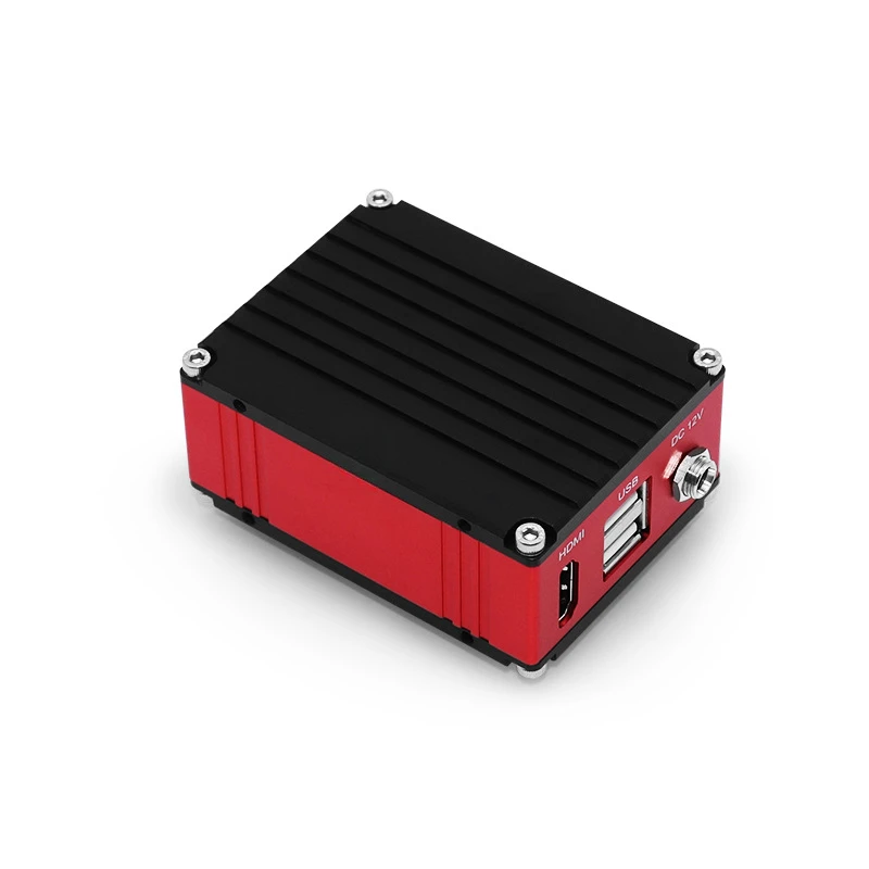 Câmera de microscópio de nível de pesquisa, câmera ccd profissional cmos de alta definição, porta hdmi, sistema de medição integrado