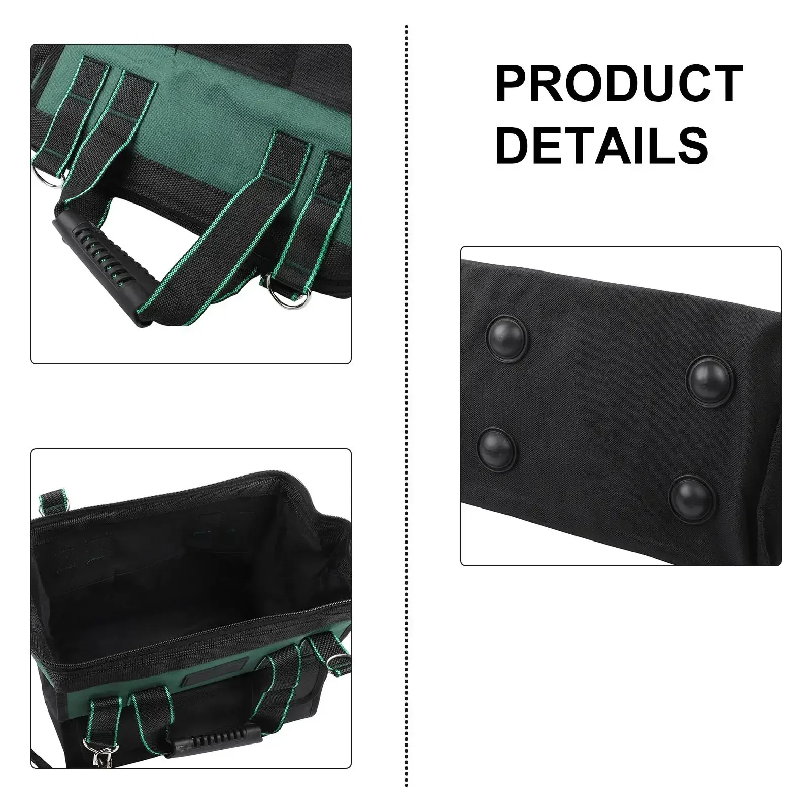 1pc-tool-bag-organizer-heavy-duty-wide-mouth-tool-bag-with-pockets-electrical-canvas-thickening-tote-bag-electricians-tool