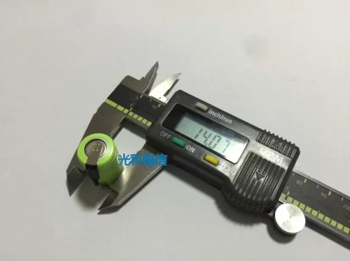 بطارية جديدة أصلية 1.2 فولت 1/2AA 800 مللي أمبير قابلة لإعادة الشحن مع أداة الحلاقة الكهربائية FLYCO