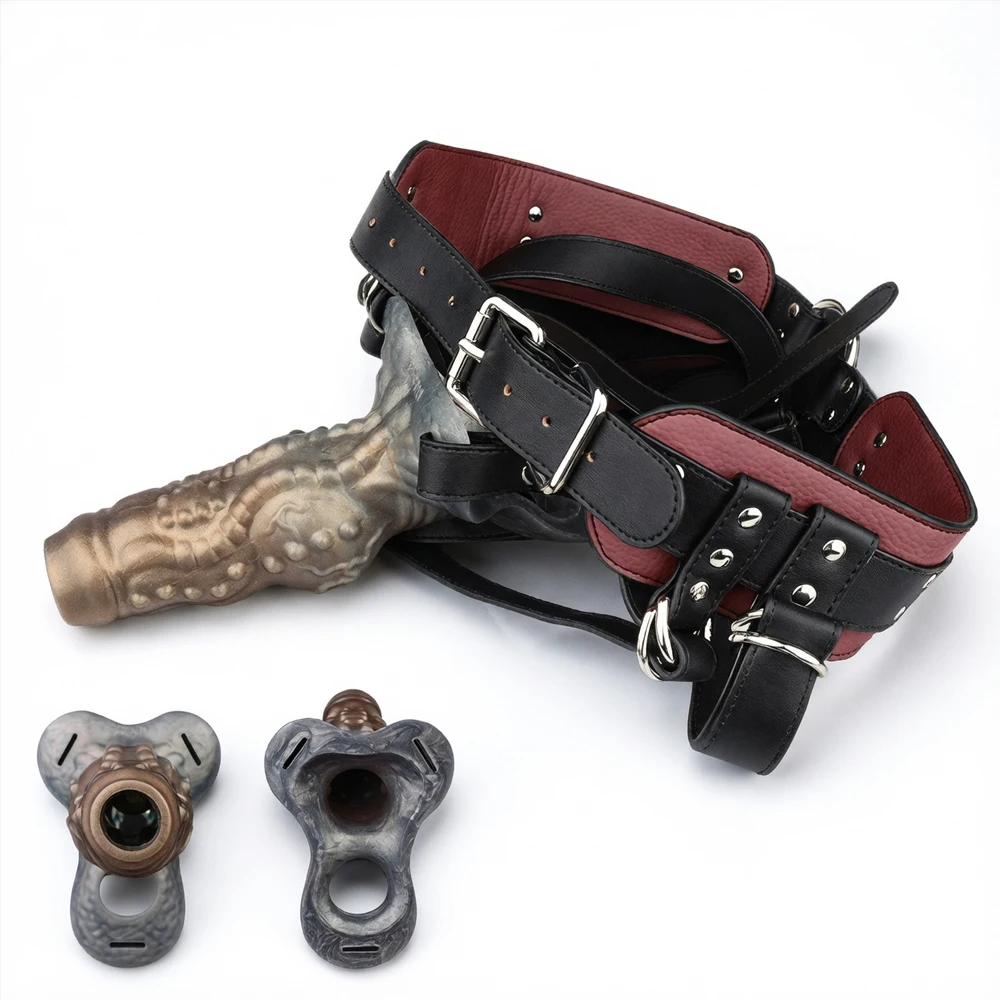 YOCY Wearable Penis Sleeve Platinum Silicone Dildo Sleeve Dick Enhancer&Enlarger Adult Sex Toys  Sexy Shop