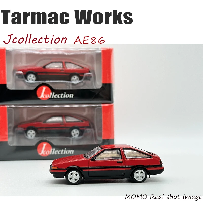 Tarmac Works 1:64 Sprinter Trueno AE86 Red Black Gift