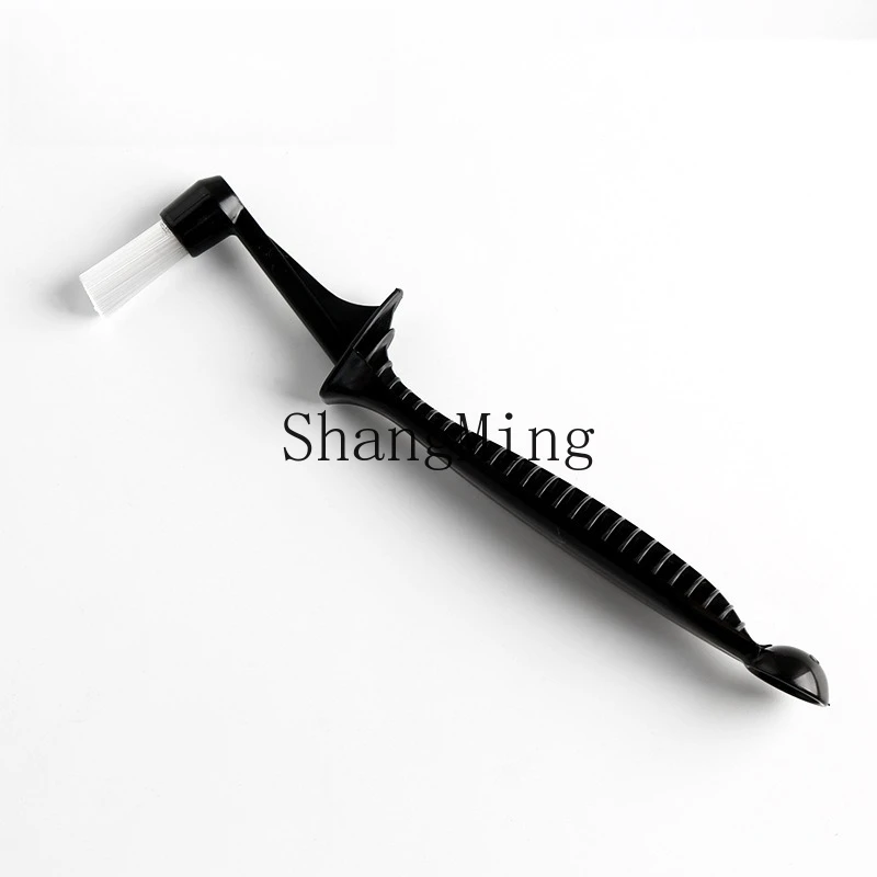 

PYH burner brewing head brush coffee machine filter head cleaning brush brush with spoon double head cleaning